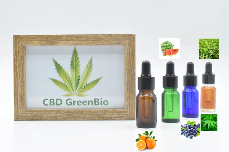 Cbd Full Spectrum Oil Use for Vape Pen with 5 Flavors
