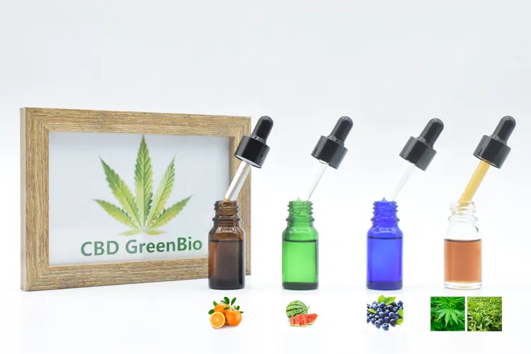 Cbd Full Spectrum Oil Use for Vape Pen with 5 Flavors