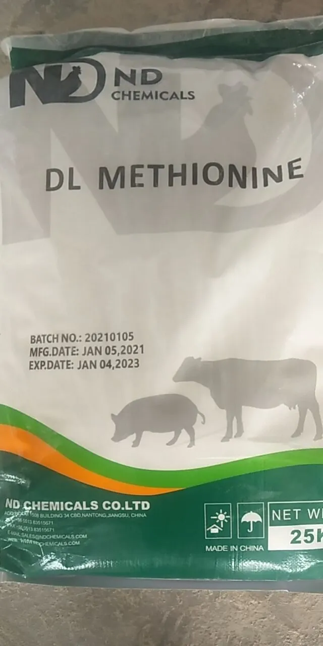 Dl Methionine for Animal Poultry Feed Hot Sale