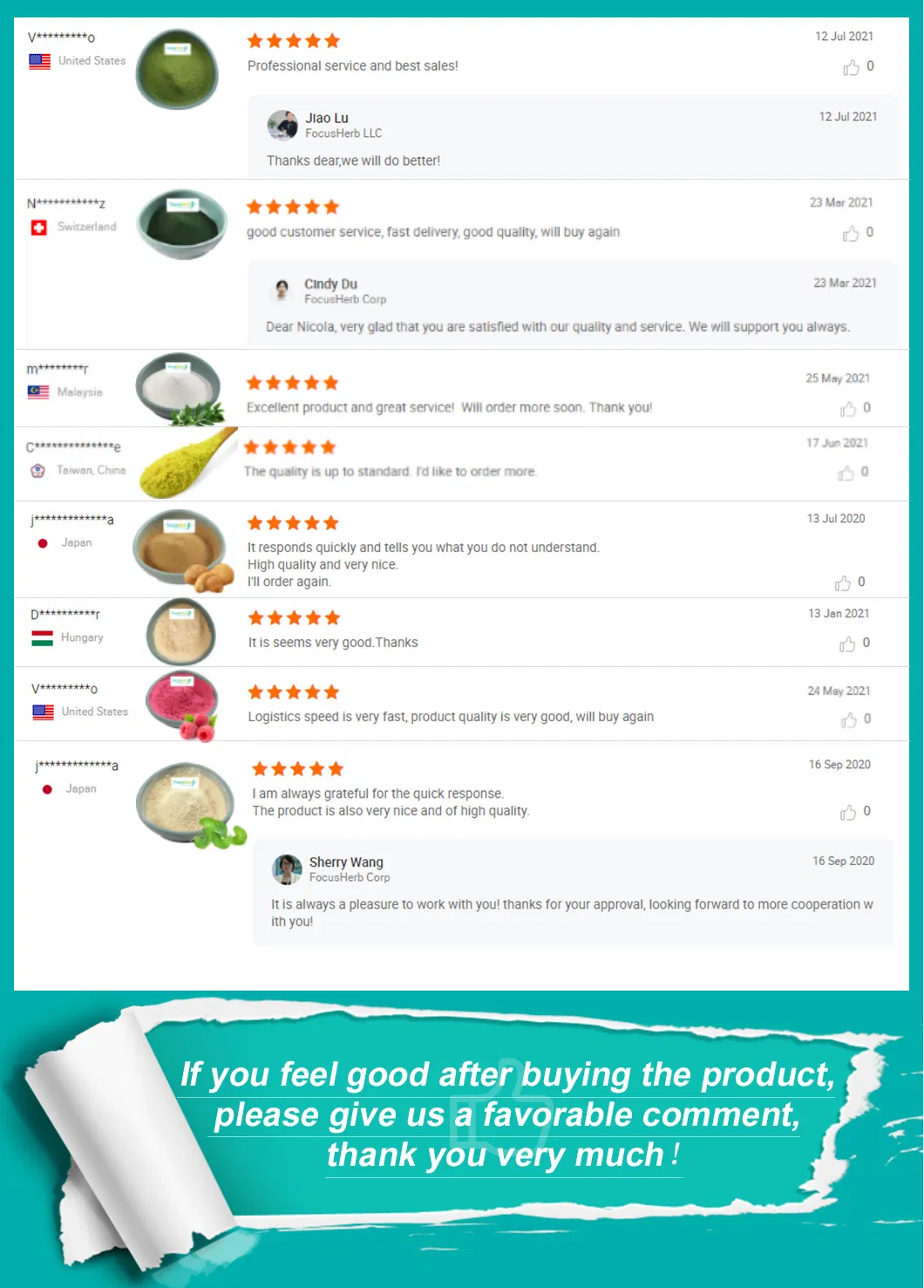 Focusherb CAS 520-36-5 98% Chamomile Extract Powder Apigenin