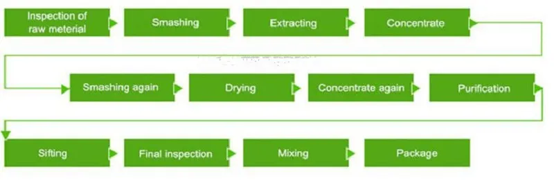GMP sechium edule powder protein 10:1 Chayote extract water solubility