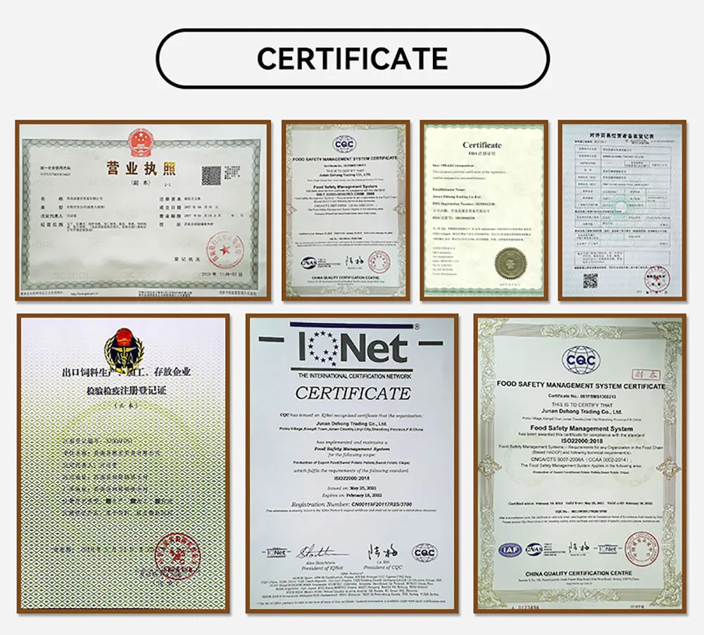 High Protein Feed Additives Sweet Potato Pellets