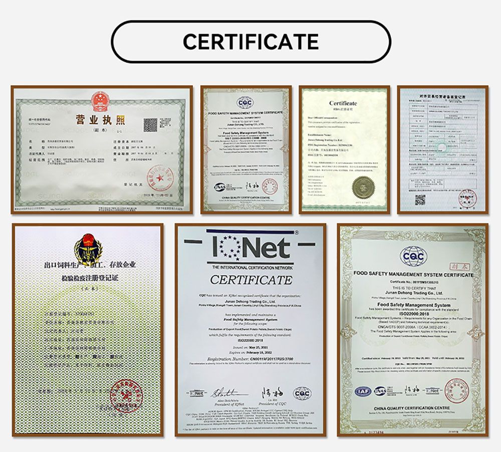 Quality Hot-Selling Feed Additives, Animal Feed Raw Materials Additives, Dehydrated Sweet Potato Pellets