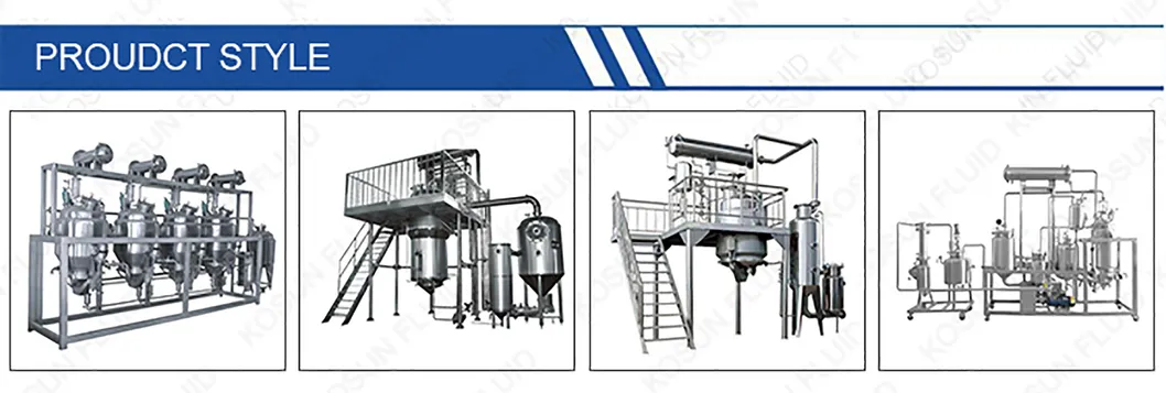 Stainless Steel Multifunctional Herbal Solvent Extractor Tank