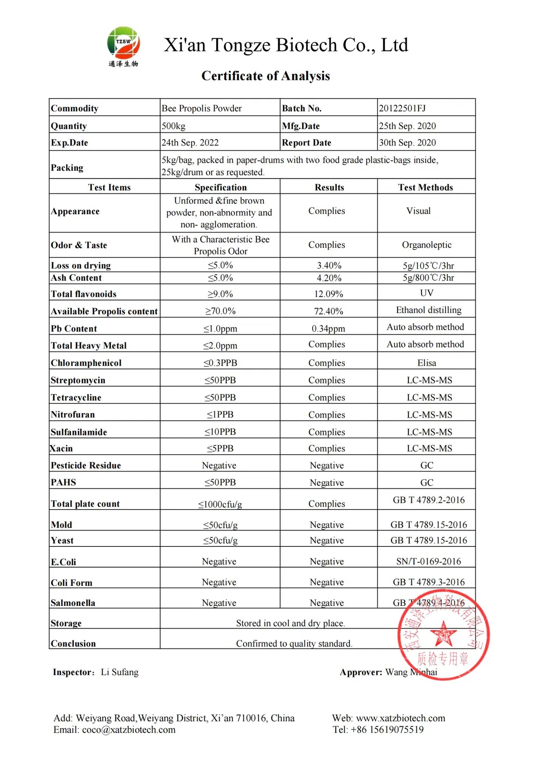 Water Soluble Bee Propolis Powder Bee Propolis Extract Propolis Flavonoids